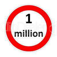 one million speed limit