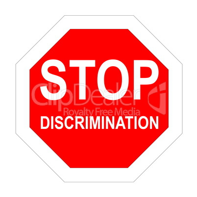 stop discrimination