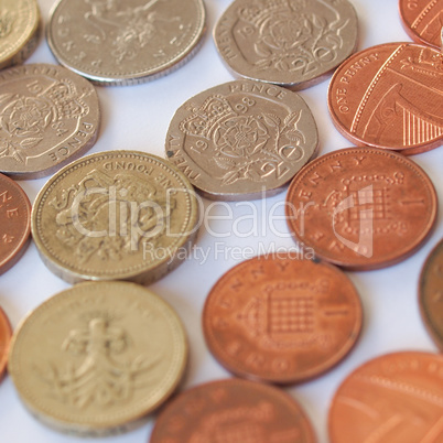 British pound coin
