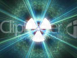 nuclear radiation symbol