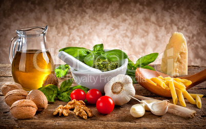 Ingredients for Pesto