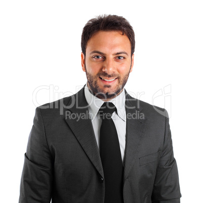 Portrait of a smiling young businessman