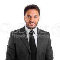 Portrait of a smiling young businessman