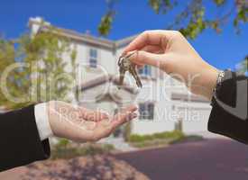 Handing Over The Keys and New House
