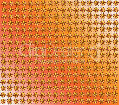 texture from red and yellow figures