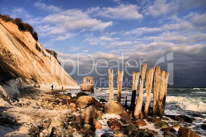 Klippe am Meer