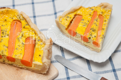 Möhren Quiche