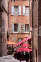 house facade in albi