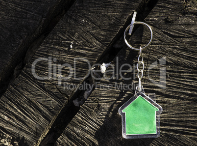 Keychain in a shape of house