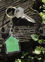 Keychain in a shape of house