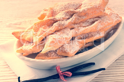 funnel cake - vintage style