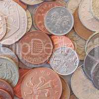 British pound coin