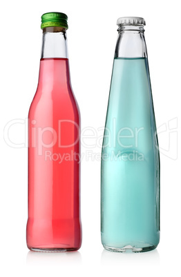 Two bottles of cocktail