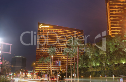 las vegas - jan 29: the encore hotel and casino on january, 29,