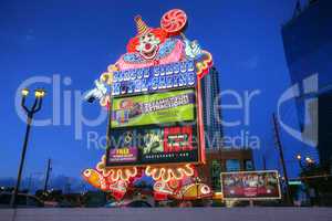 las vegas - jan 31: hotel casino circus circus on january 31, 20