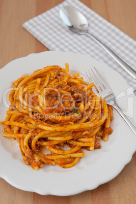 Pasta mit Tomatensauce