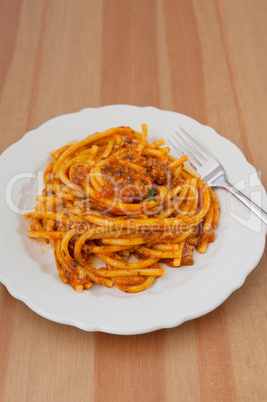 Pasta mit Tomatensauce