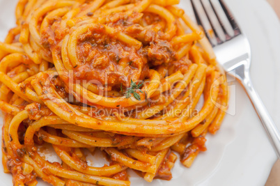 Pasta mit Tomatensauce