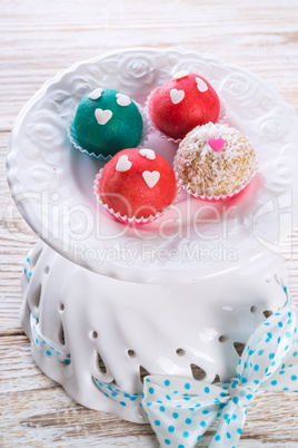 marzipan balls