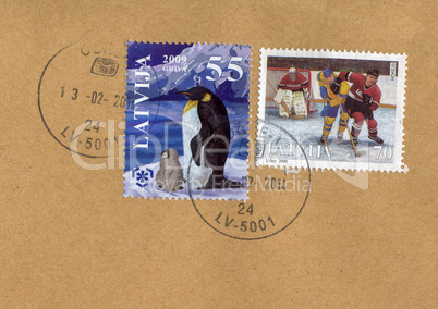 Mail stamp