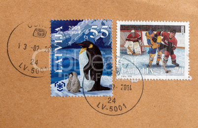 Mail stamp