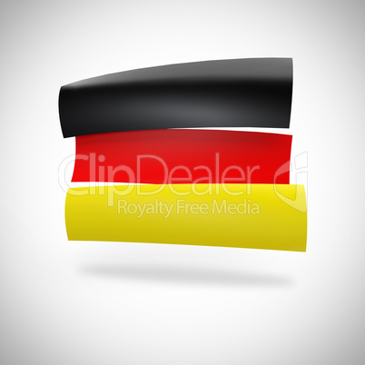 deutschland fahne - werbeschilder