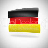 deutschland fahne - werbeschilder