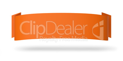 werbeplakat horizontal orange