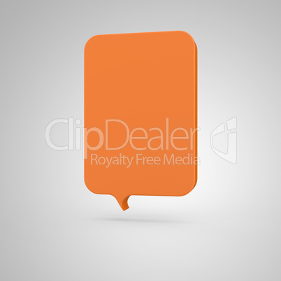 big banner - vertical orange