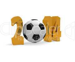 golden soccer 2014