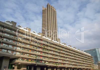 Barbican estate in London