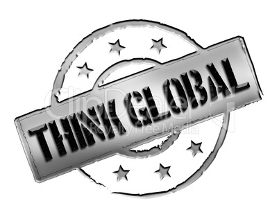 stamp - think global