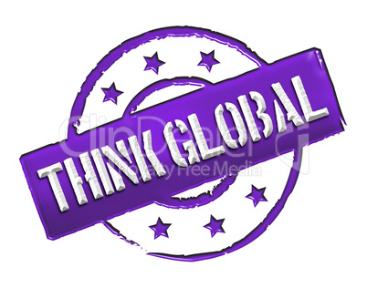 stamp - think global