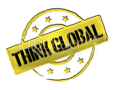 stamp - think global
