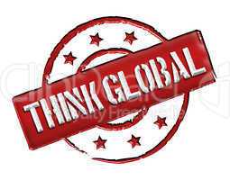 stamp - think global