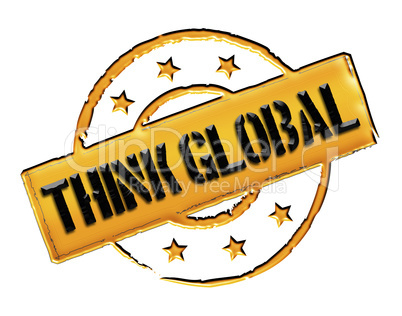 stamp - think global