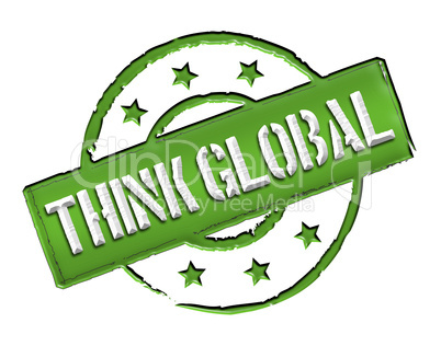 stamp - think global