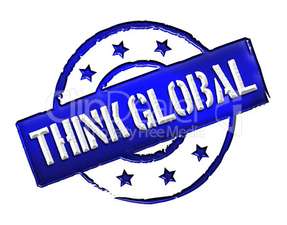 stamp - think global