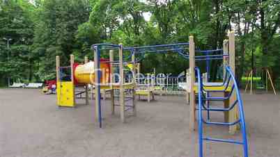 Playground, short obstacle course