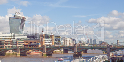 River Thames in London