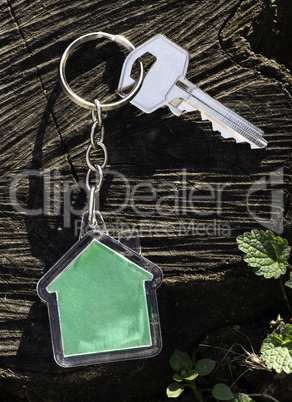 Keychain in a shape of house