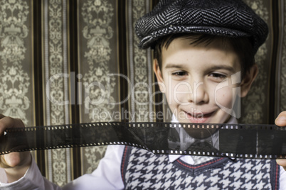 Child considered analog photographic film