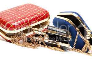 fashionable female open handbags