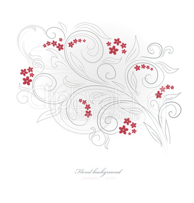 Design floral  background