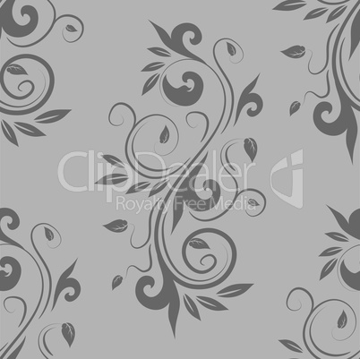 Floral seamless ornament
