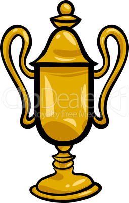 winner cup clip art cartoon illustration