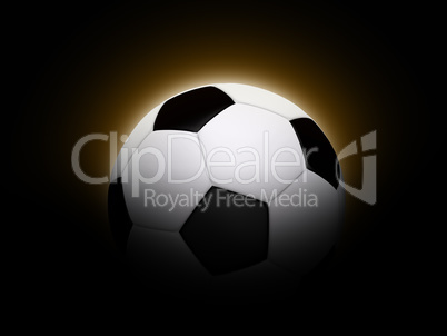 soccer ball / football glow