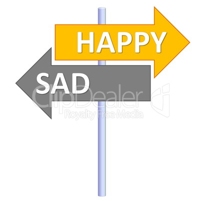 happy or sad