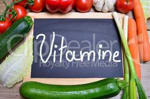 vitamine tafel gemüse angebot
