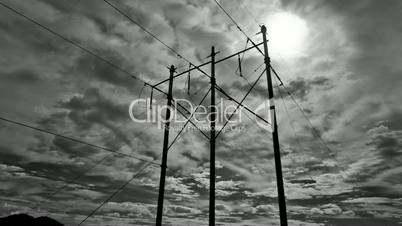 Electrical Poles Timelapse HD